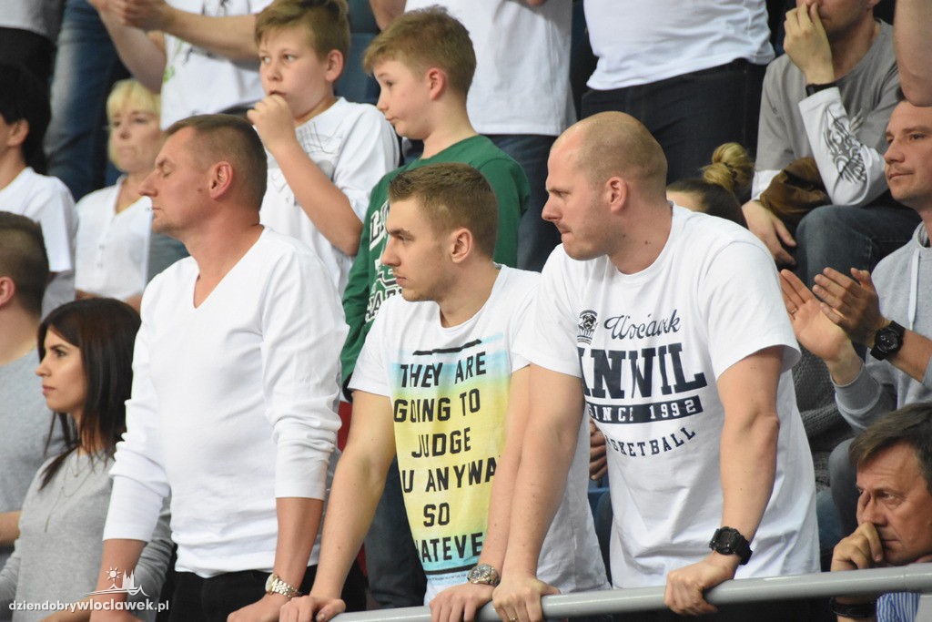 Kibice na meczu Anwil - Rosa