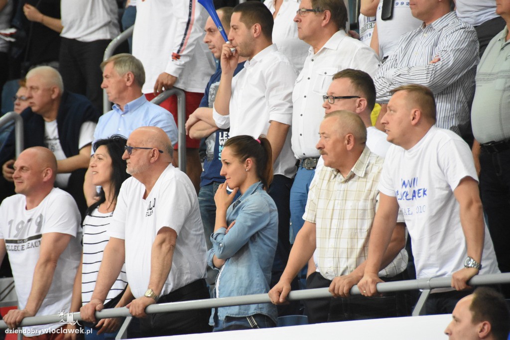 Kibice na meczu Anwil - Rosa