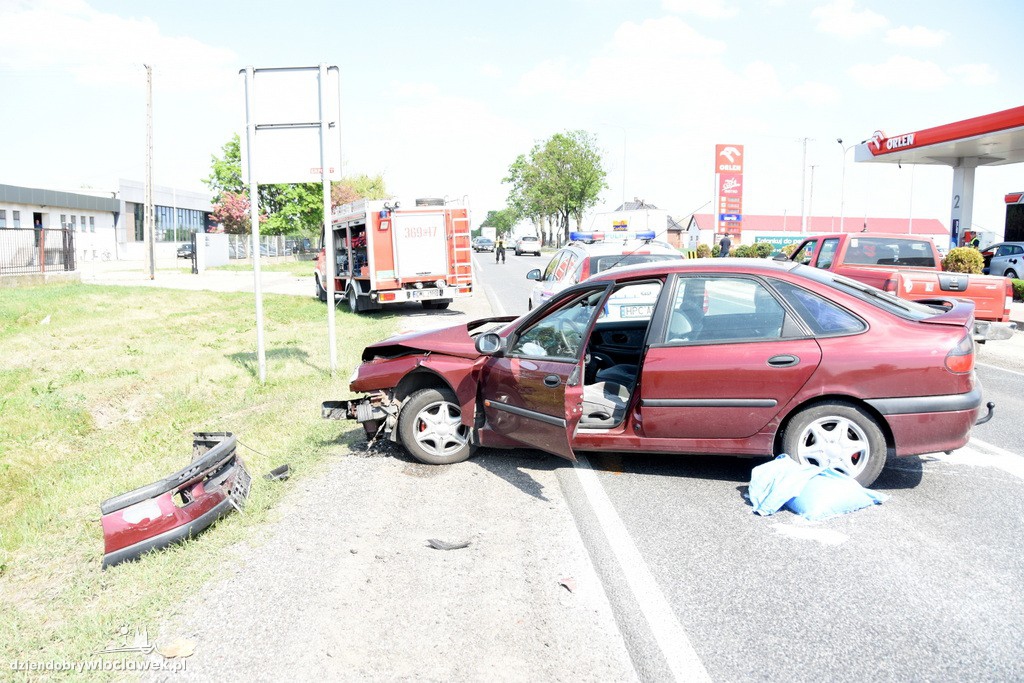 Kolizja dwóch aut na trasie do Brześcia