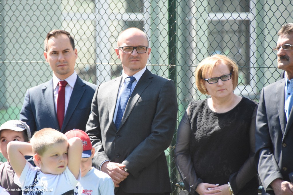 Otwarcie nowego boiska przy ZS nr 8