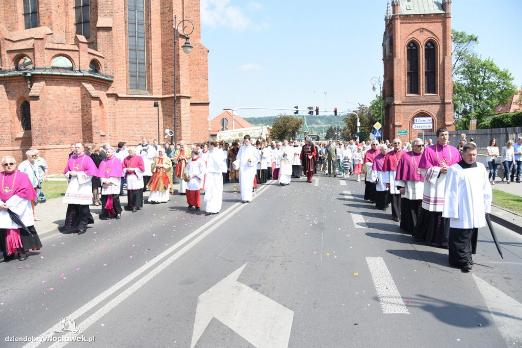 Procesja Bożego Ciała we Włocławku