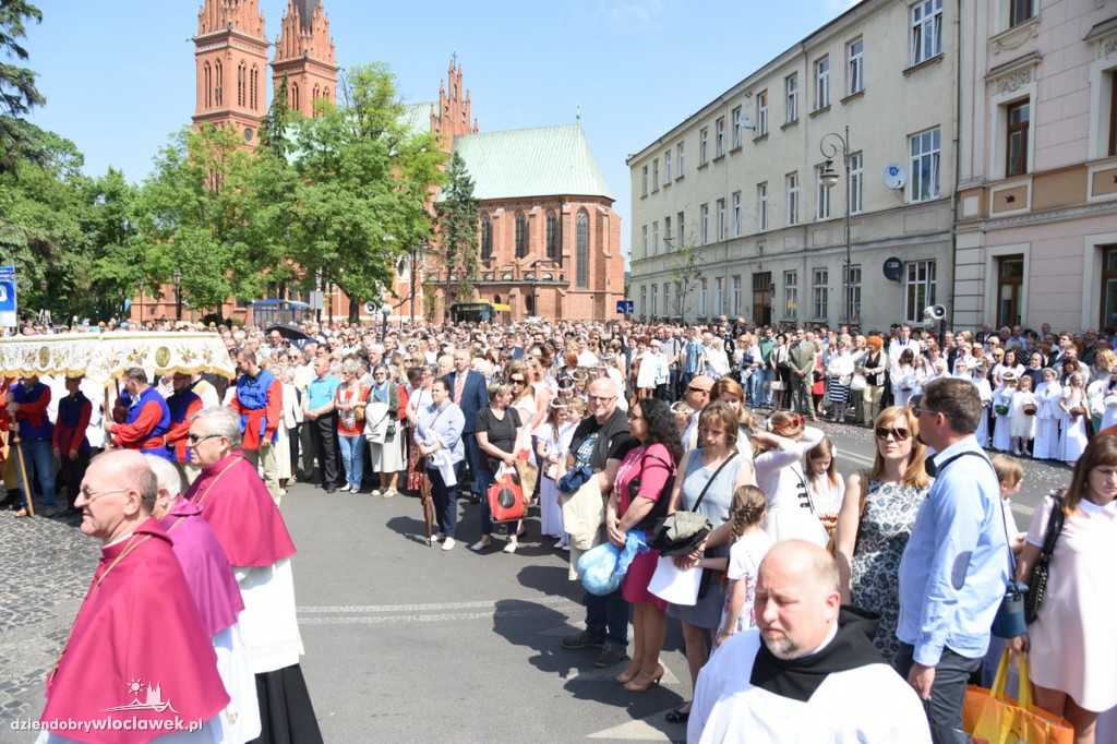 Procesja Bożego Ciała we Włocławku