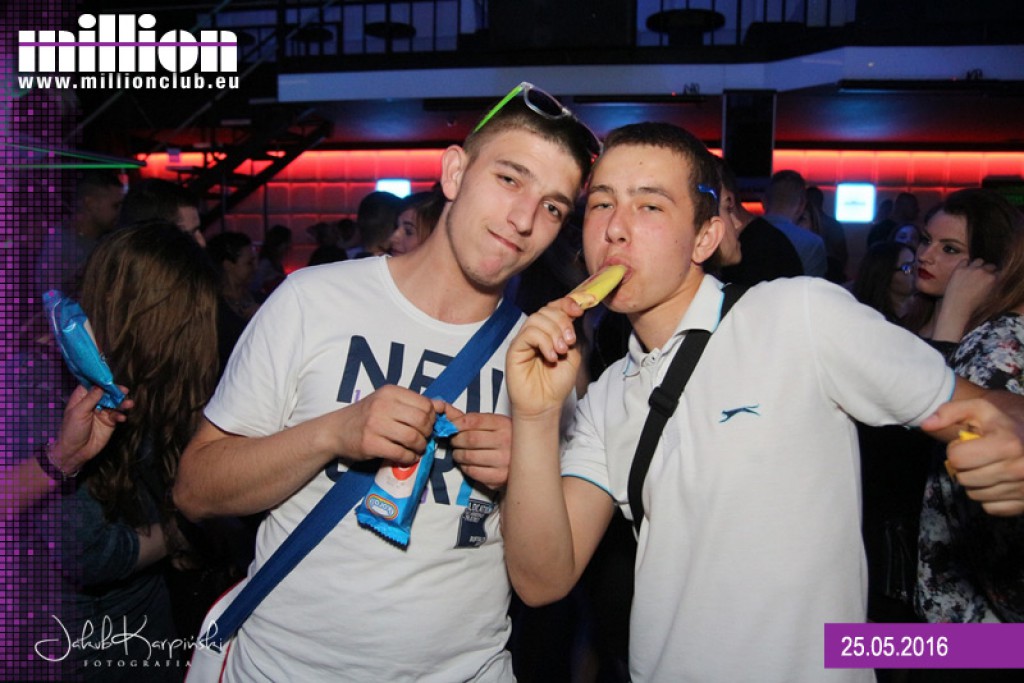 Środa dzień loda w Million Club