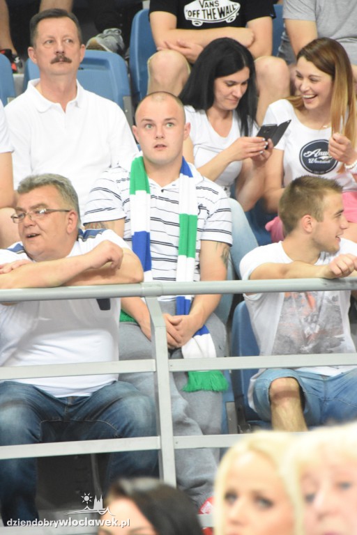 Kibice na meczu Anwil - Czarni Słupsk