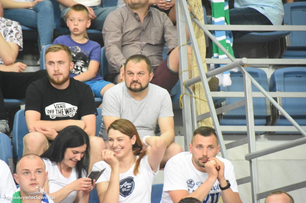Kibice na meczu Anwil - Czarni Słupsk
