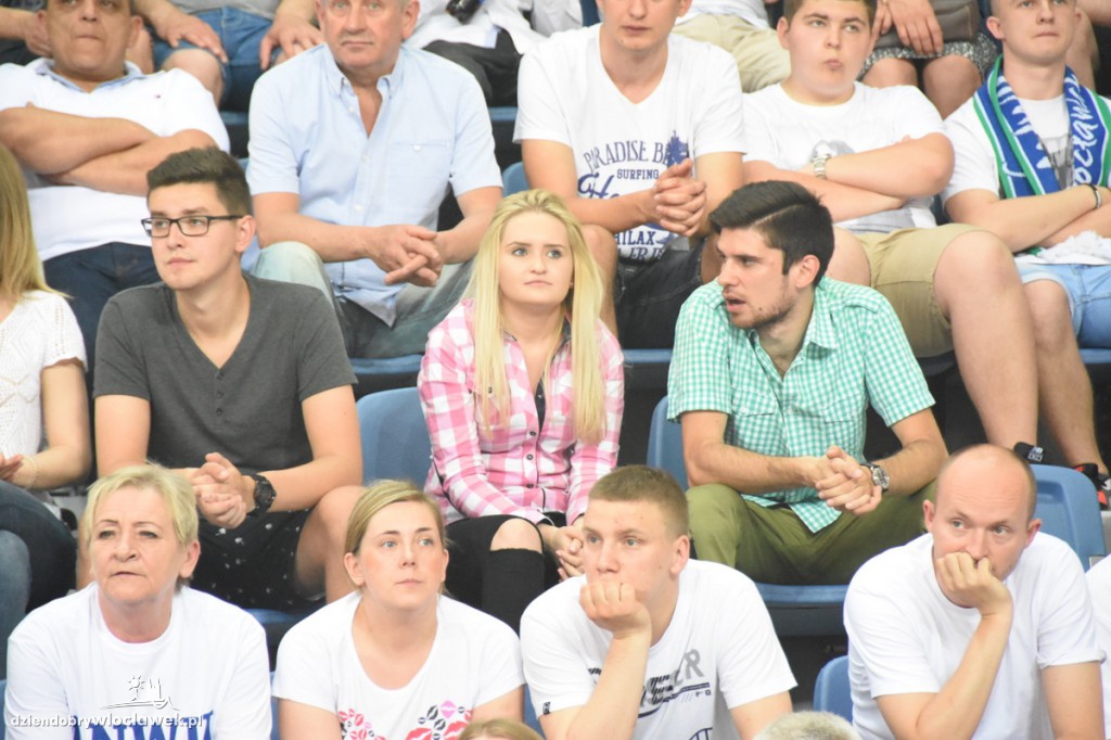 Kibice na meczu Anwil - Czarni Słupsk