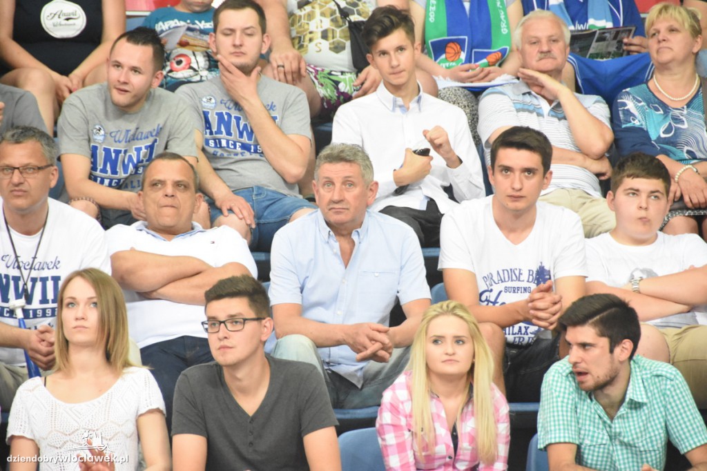 Kibice na meczu Anwil - Czarni Słupsk