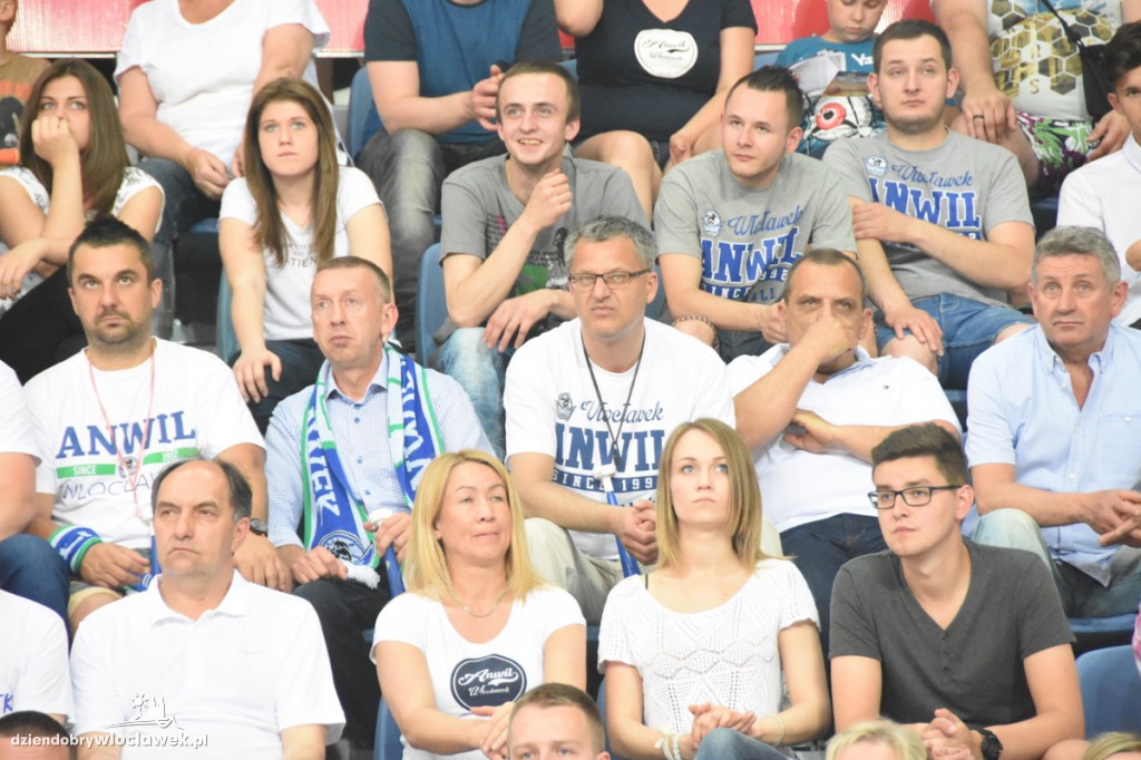 Kibice na meczu Anwil - Czarni Słupsk