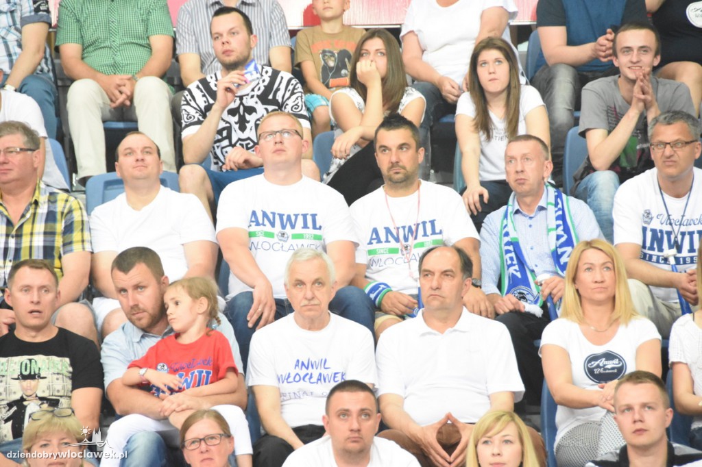 Kibice na meczu Anwil - Czarni Słupsk