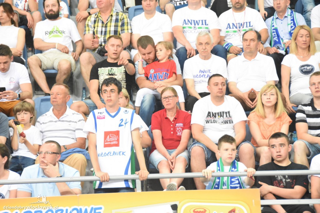 Kibice na meczu Anwil - Czarni Słupsk