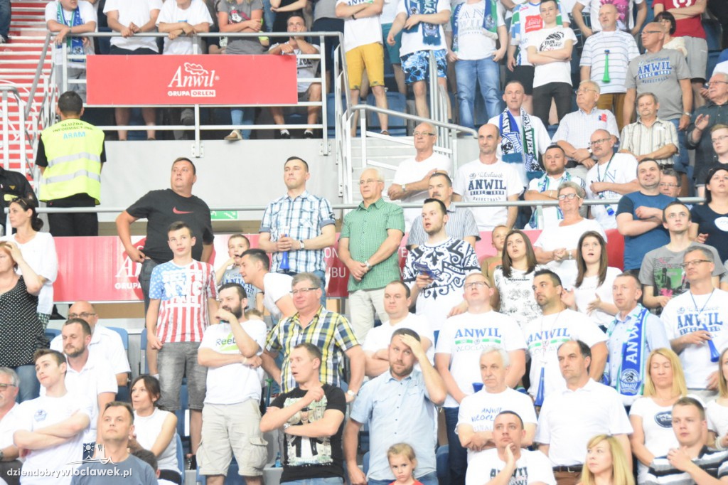 Kibice na meczu Anwil - Czarni Słupsk