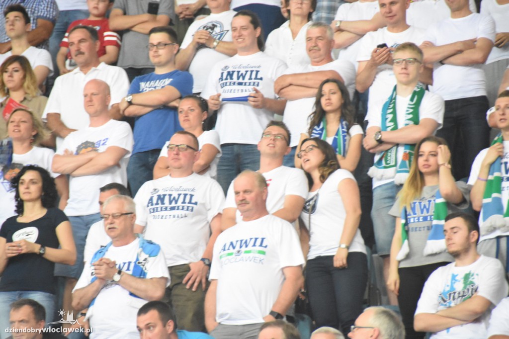 Kibice na meczu Anwil - Czarni Słupsk