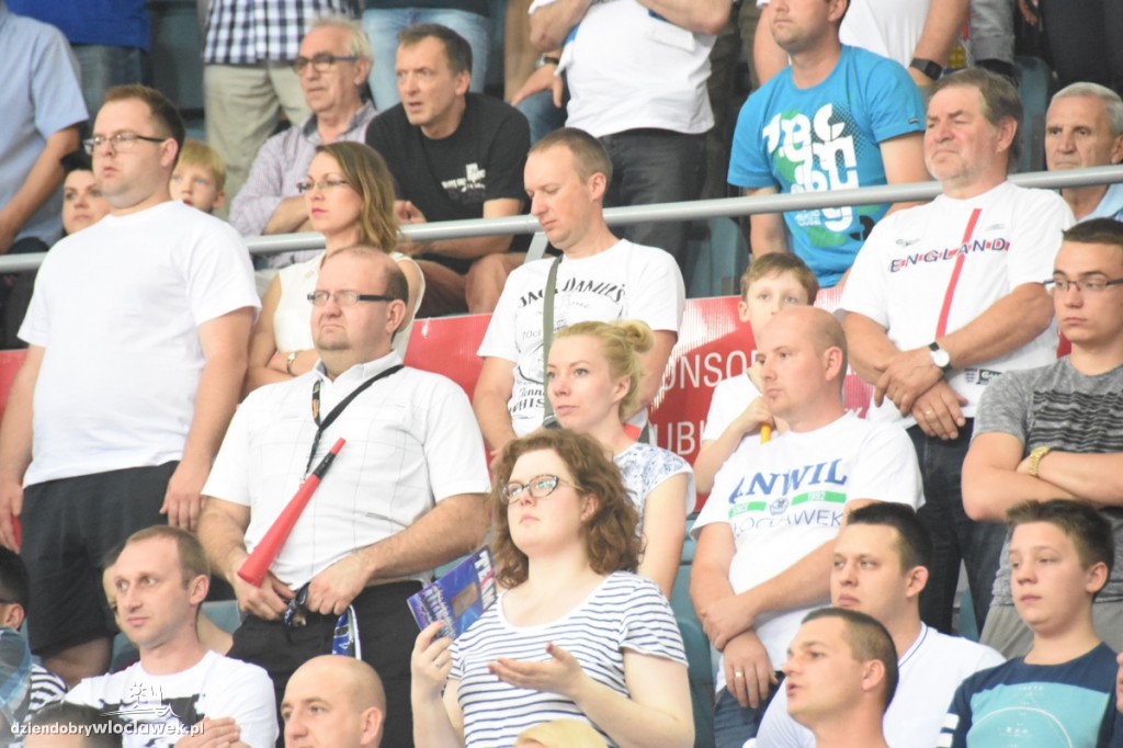Kibice na meczu Anwil - Czarni Słupsk