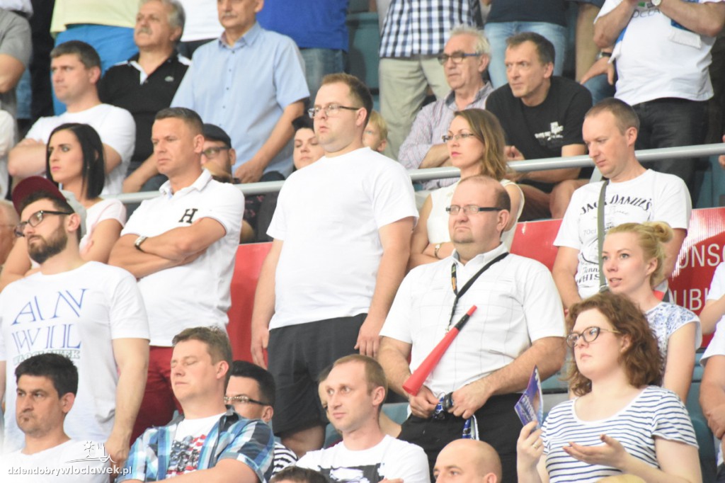 Kibice na meczu Anwil - Czarni Słupsk