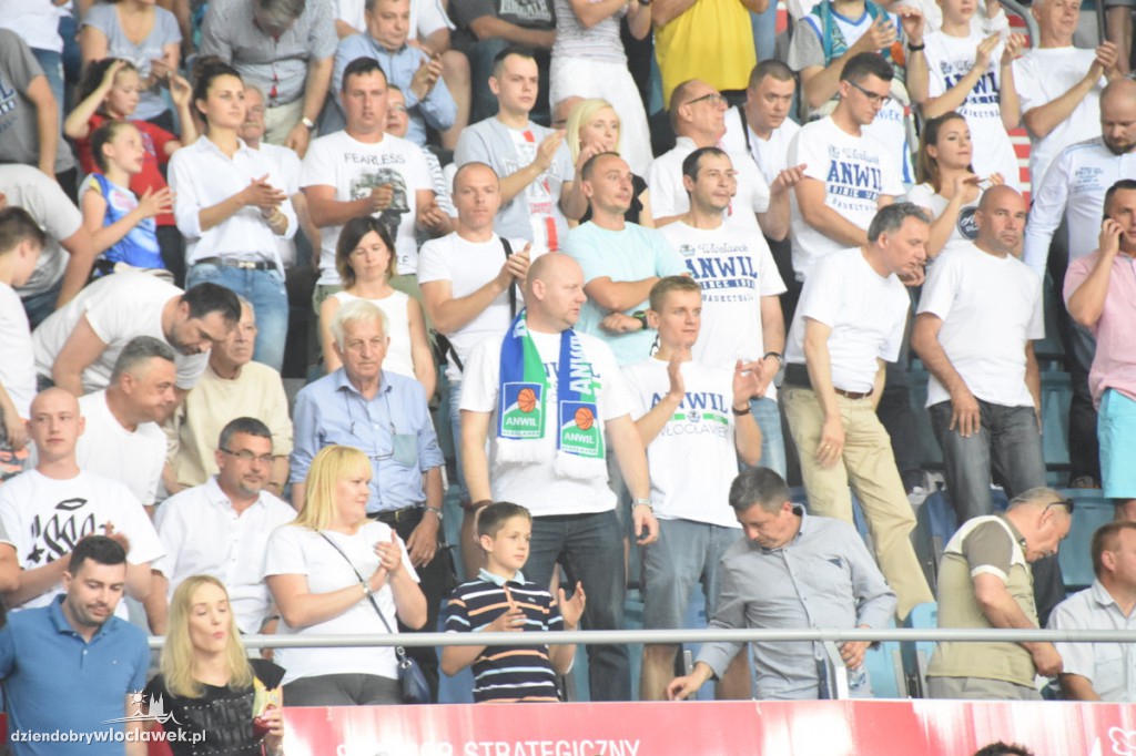 Kibice na meczu Anwil - Czarni Słupsk