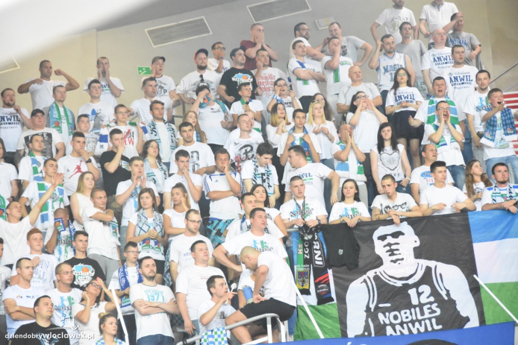 Kibice na meczu Anwil - Czarni Słupsk