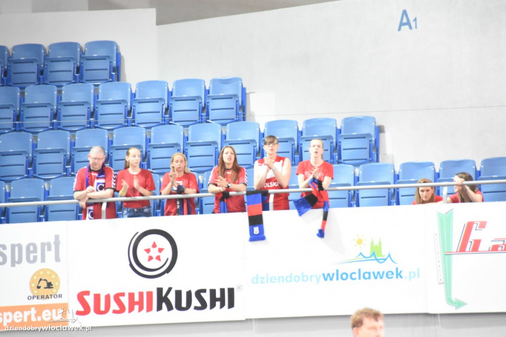 Kibice na meczu Anwil - Czarni Słupsk