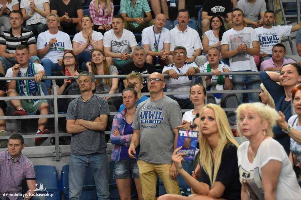 Kibice na meczu Anwil - Czarni Słupsk