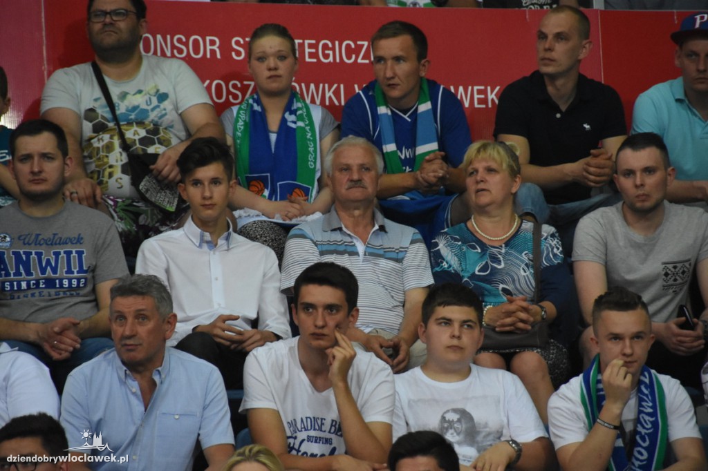 Kibice na meczu Anwil - Czarni Słupsk