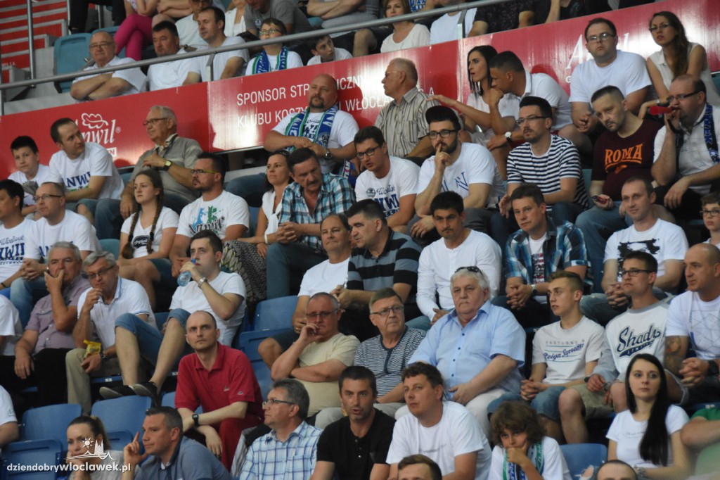 Kibice na meczu Anwil - Czarni Słupsk