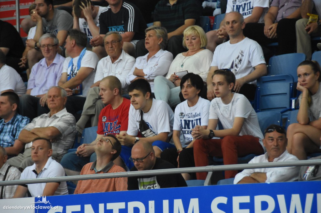 Kibice na meczu Anwil - Czarni Słupsk