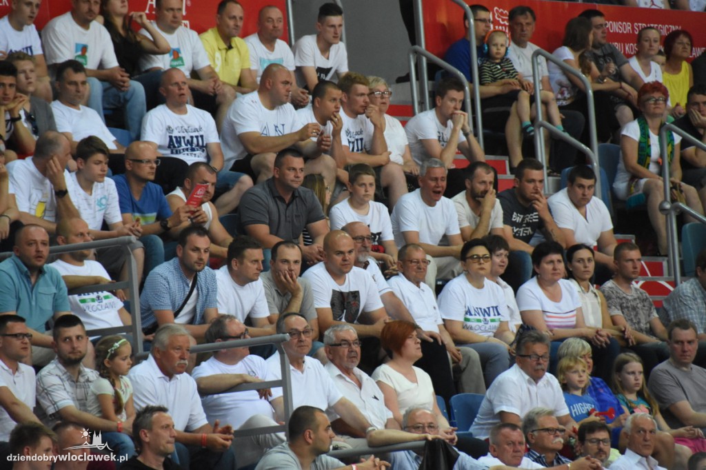 Kibice na meczu Anwil - Czarni Słupsk