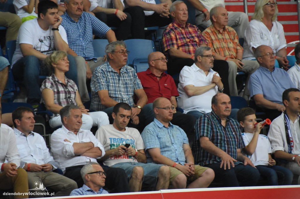 Kibice na meczu Anwil - Czarni Słupsk