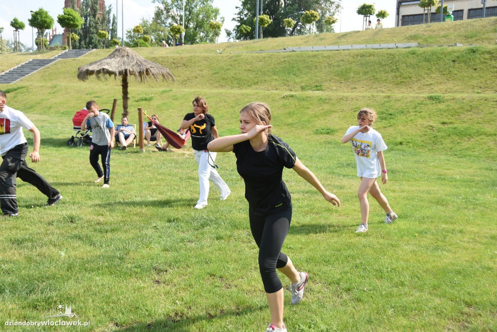 Otwarty trening capoeira na przystani