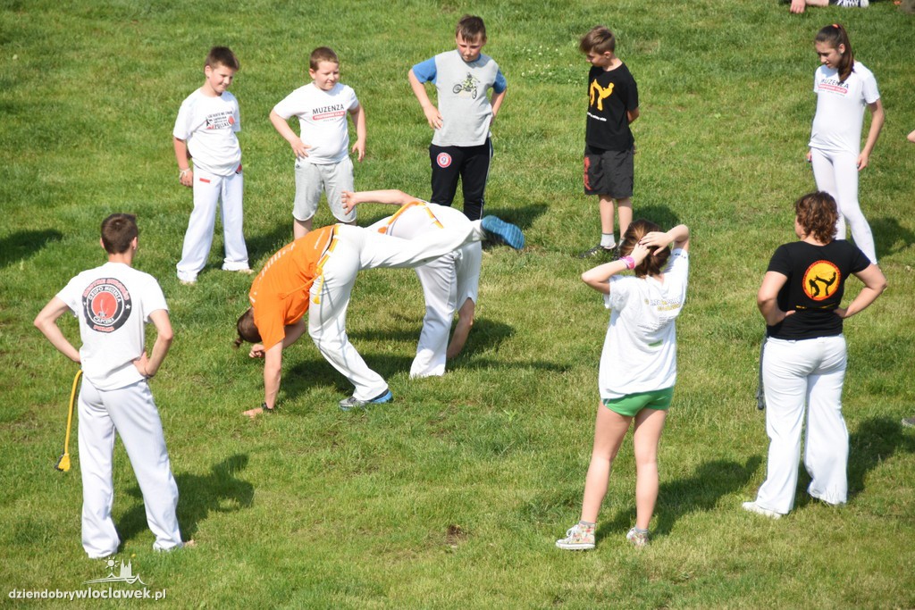 Otwarty trening capoeira na przystani