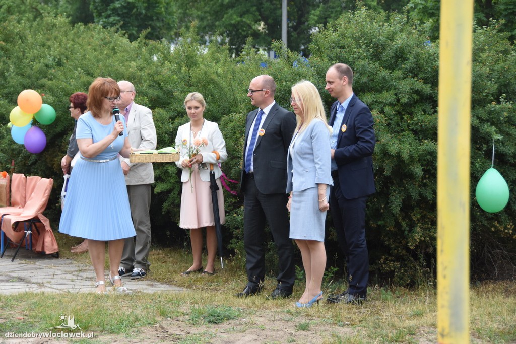 Otwarcie placu zabaw przy Kaliskiej