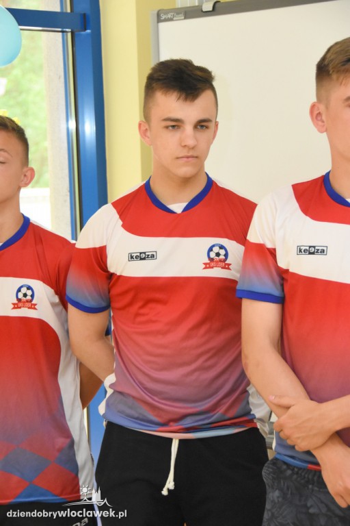 Piłkarze Lidera na oddziale dziecięcym