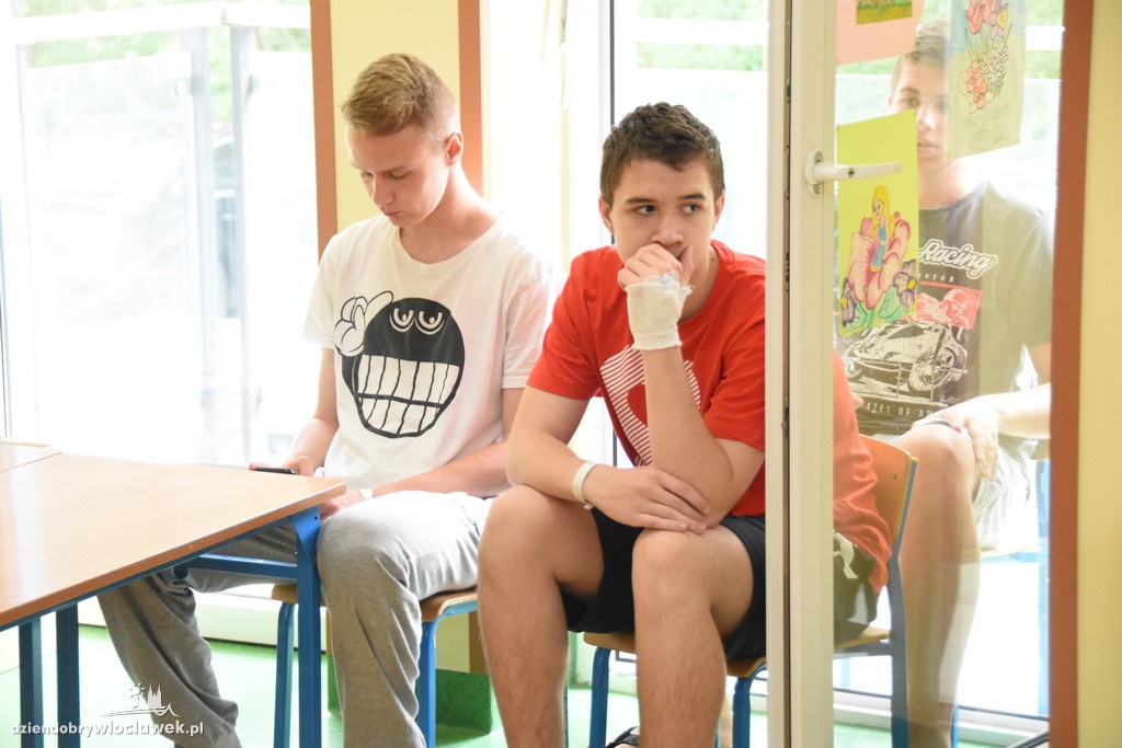 Piłkarze Lidera na oddziale dziecięcym
