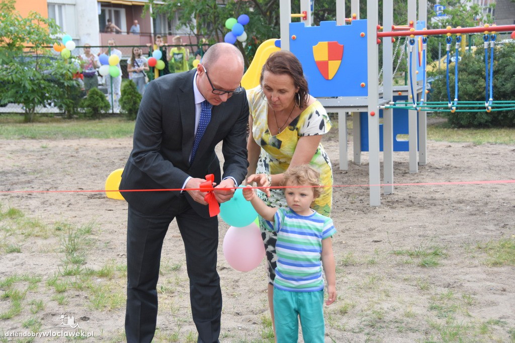 Otwarcie placu zabaw przy Gałczyńskiego