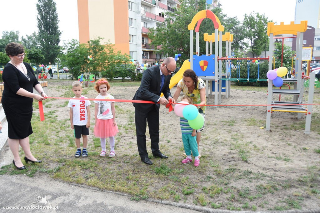 Otwarcie placu zabaw przy Gałczyńskiego