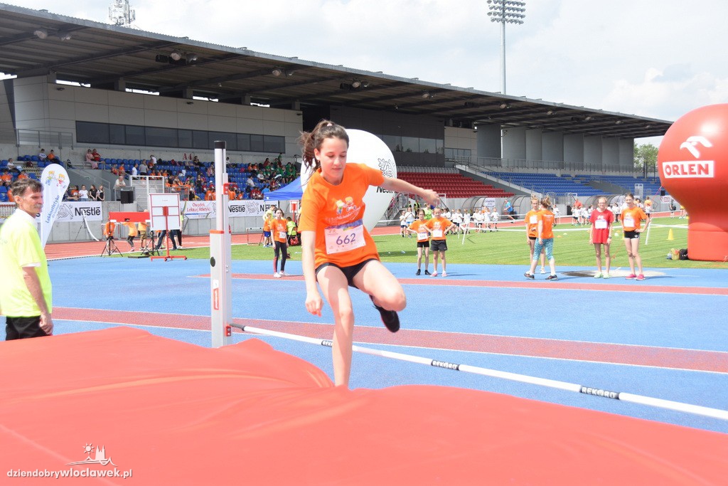 O uśmiech dziecka na stadionie