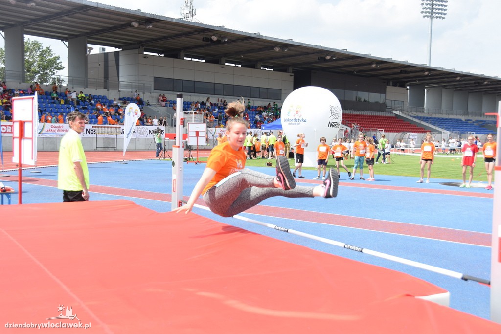 O uśmiech dziecka na stadionie