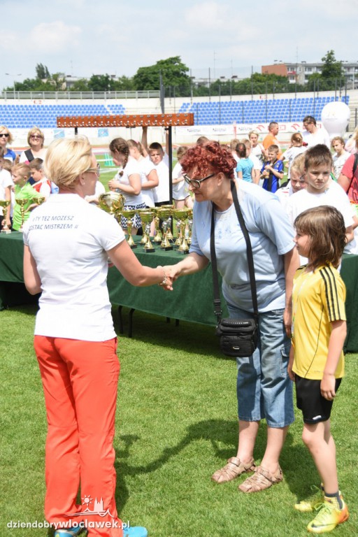 O uśmiech dziecka na stadionie