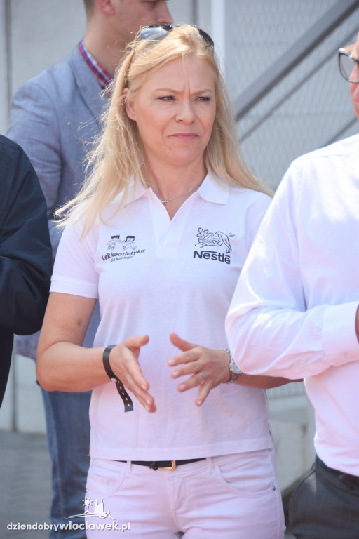 O uśmiech dziecka na stadionie