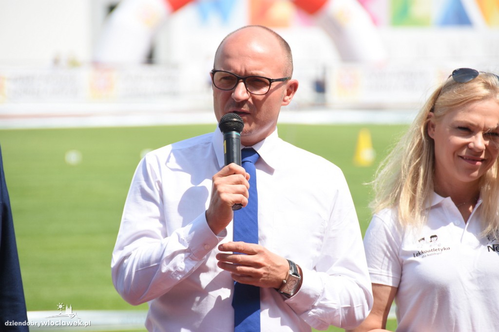 O uśmiech dziecka na stadionie
