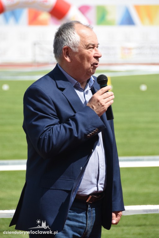 O uśmiech dziecka na stadionie