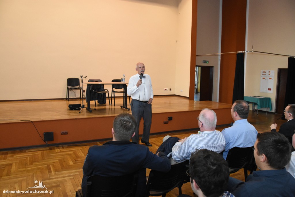 Janusz Korwin Mikke we Włocławku