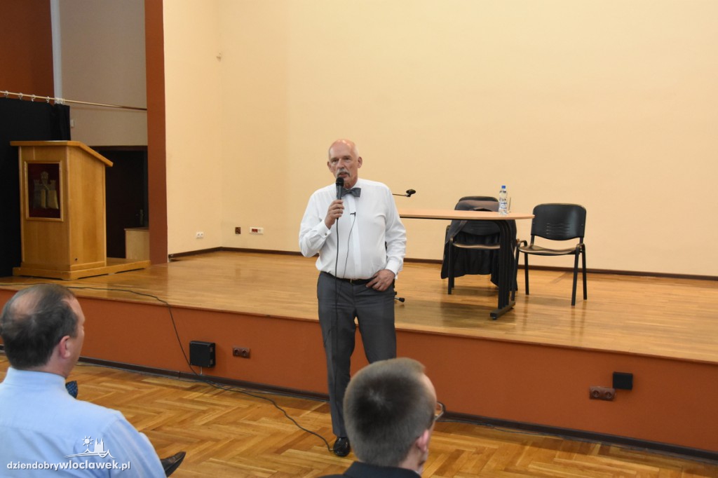 Janusz Korwin Mikke we Włocławku