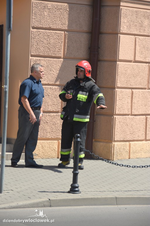 Alarm bombowy w Starostwie Powiatowym