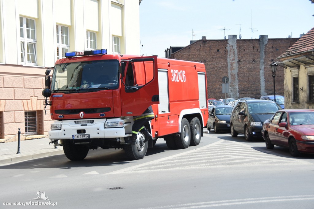 Alarm bombowy w Starostwie Powiatowym