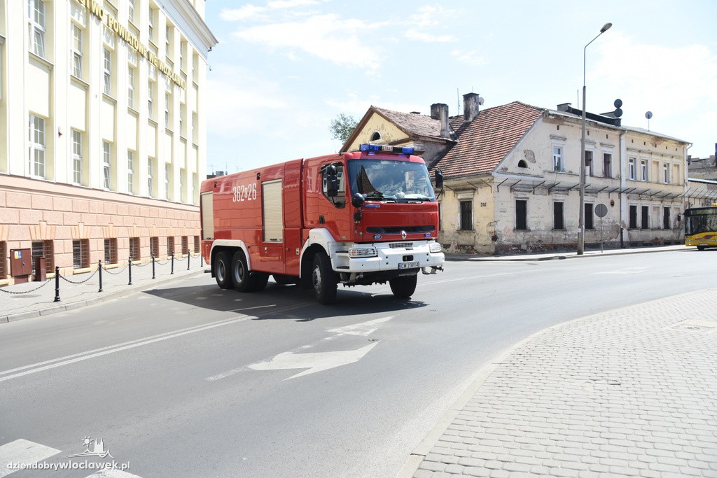 Alarm bombowy w Starostwie Powiatowym