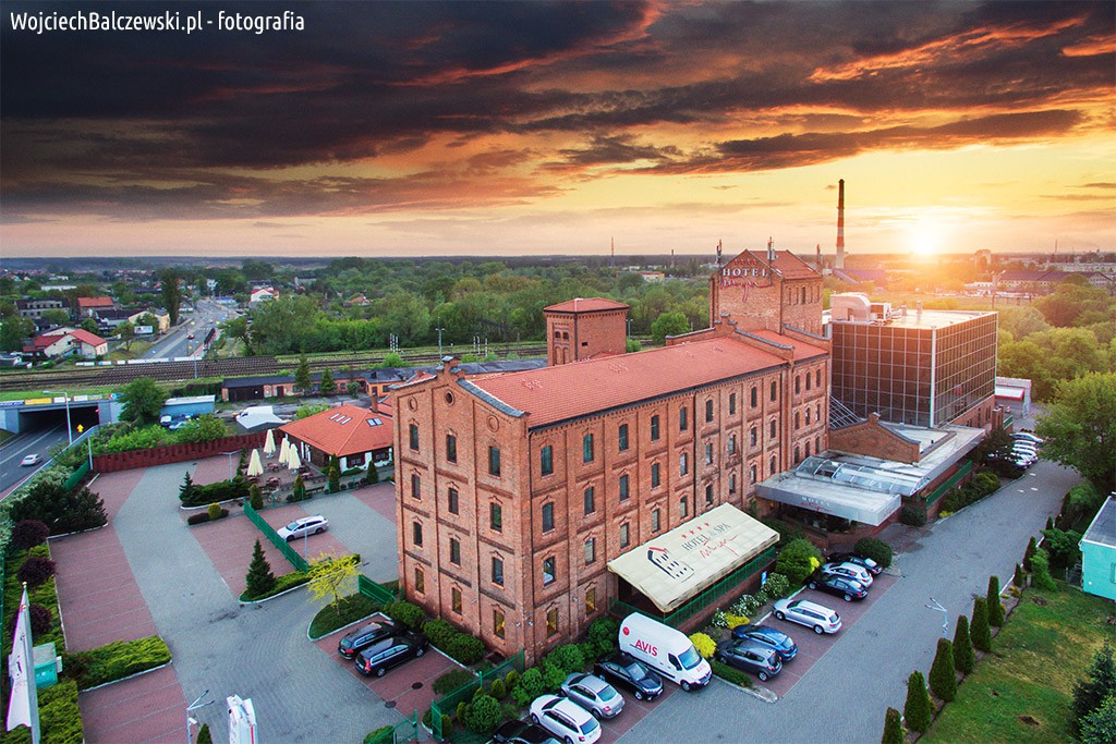 Włocławek z lotu ptaka