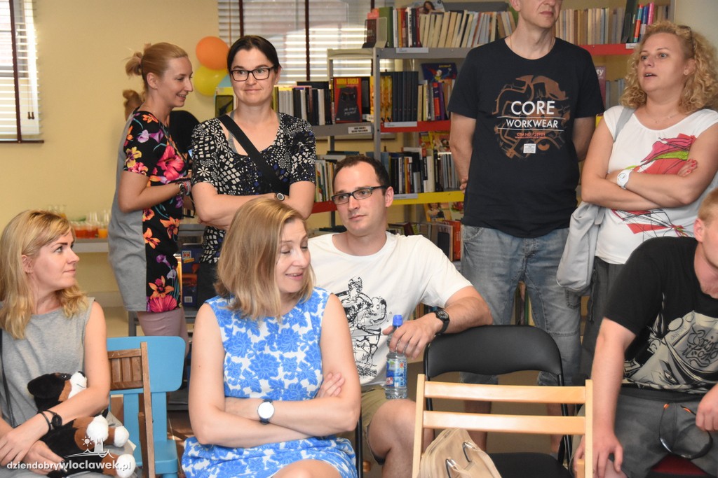Czary mary w bibliotece w Browarze B