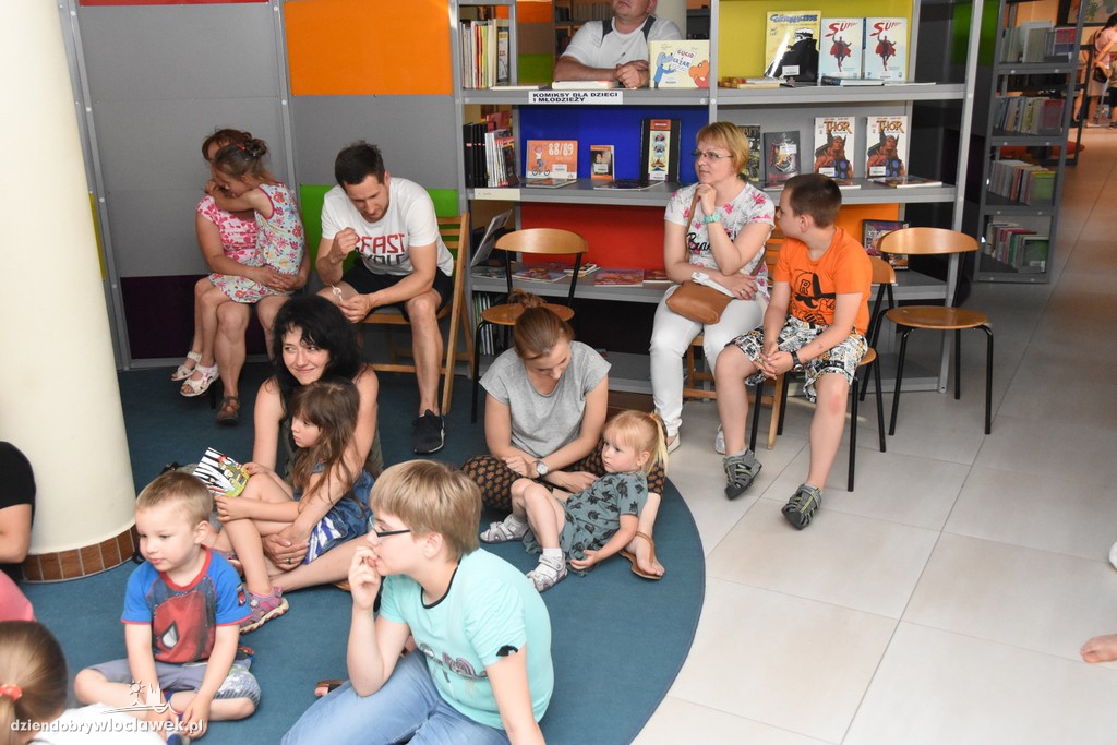 Czary mary w bibliotece w Browarze B