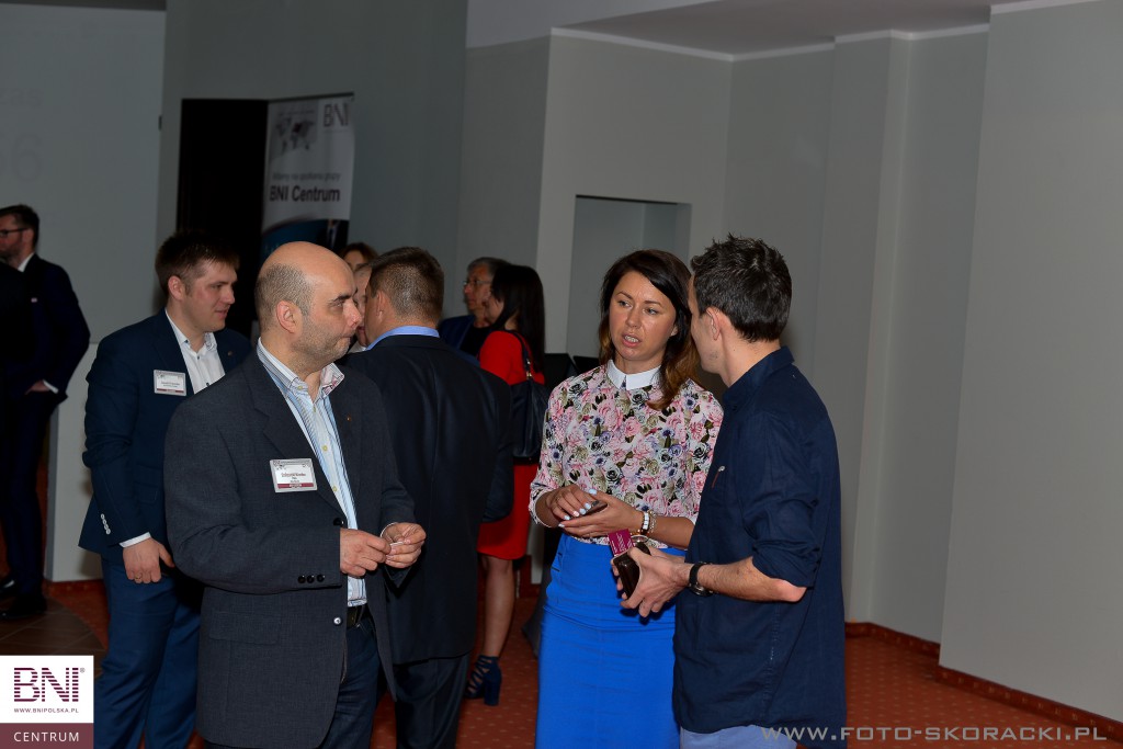 Uroczystość w BNI CENTRUM