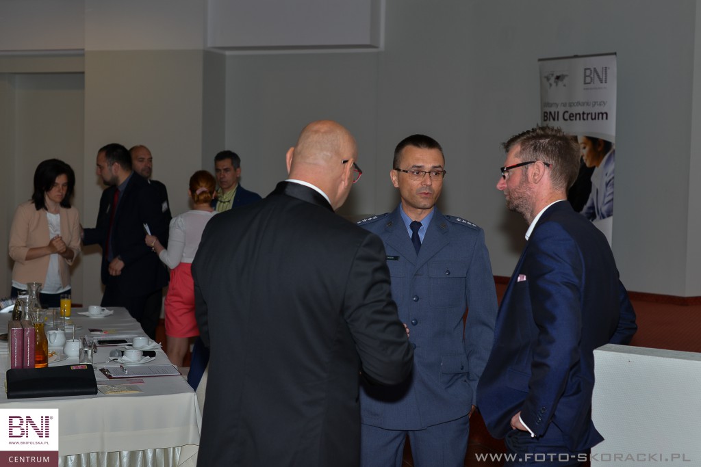 Uroczystość w BNI CENTRUM